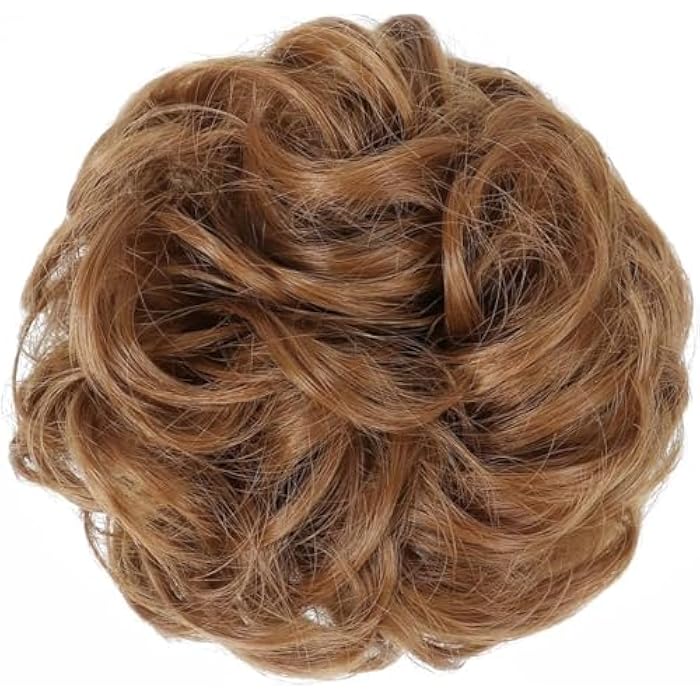 Gold Bun Hair Bow - Image 2